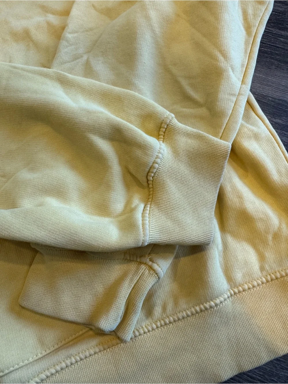 Nike Silver Tag Y2K Yellow Logo Hoodie Size Large Men’s